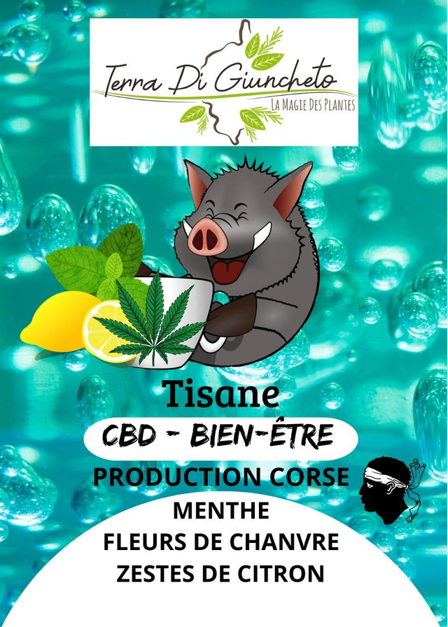 Tisane "Bien Être" CBD