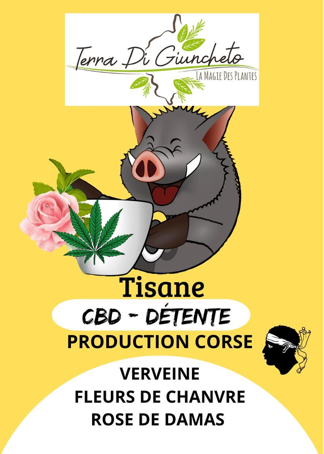 Tisane "Détente" CBD