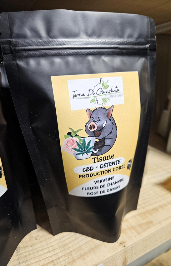 Tisane "Détente" CBD