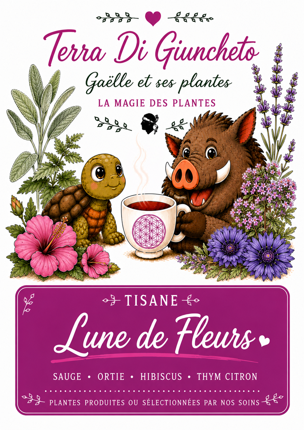 🌙 Lune de Fleurs