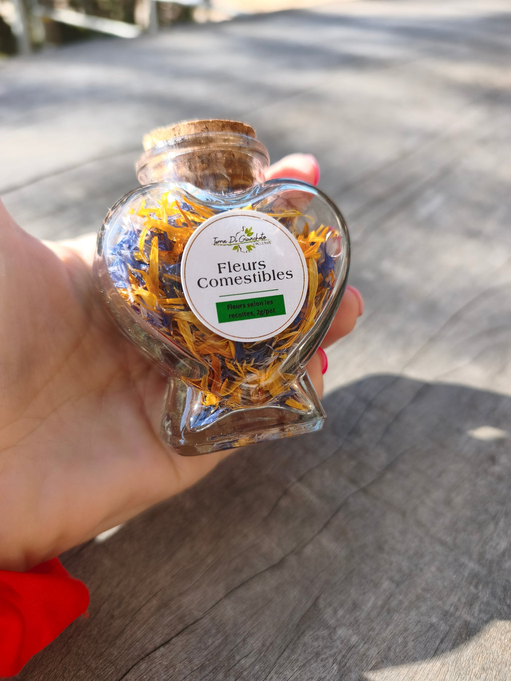 Pétales de Fleurs Comestibles