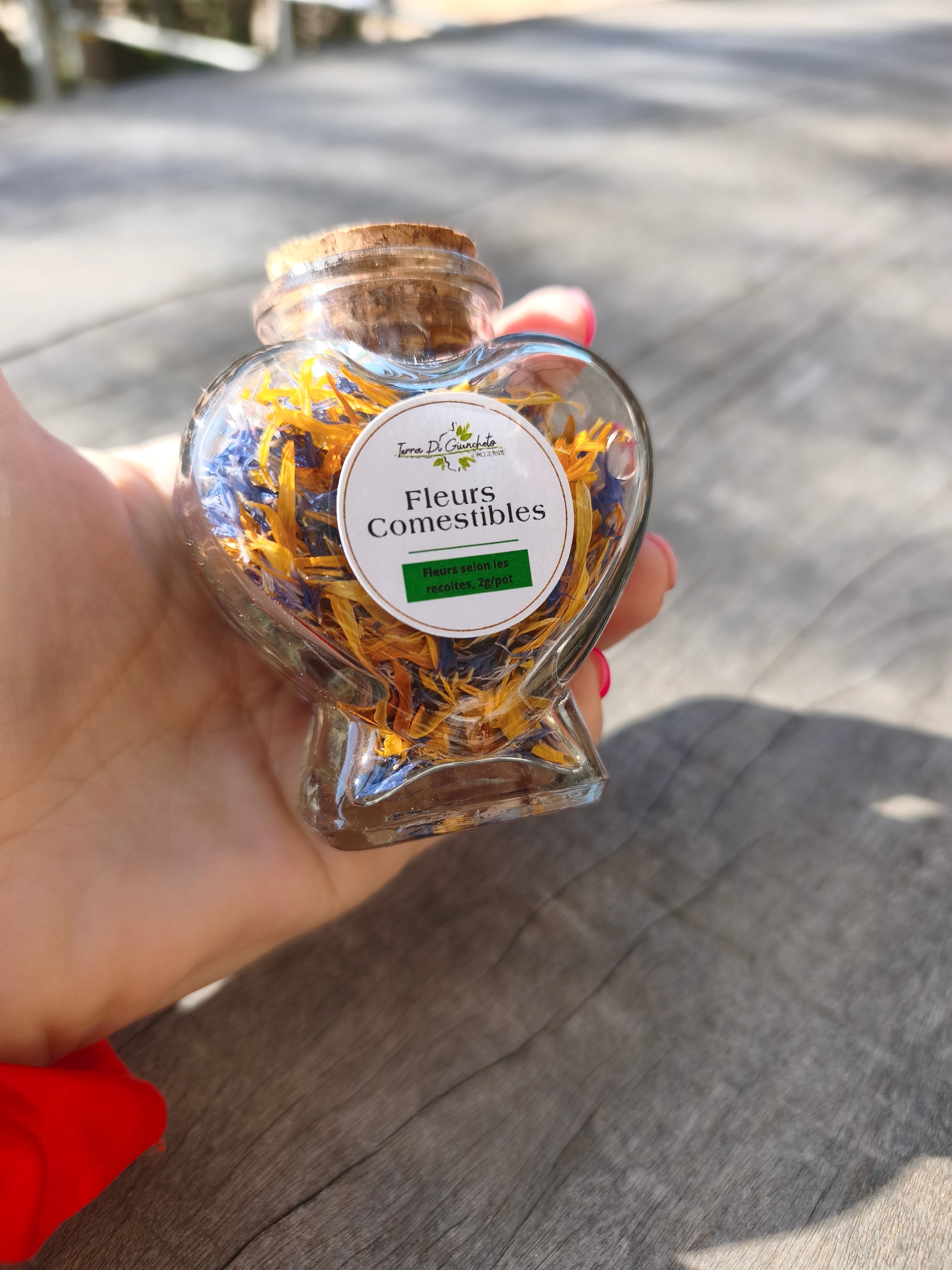 Pétales de Fleurs Comestibles