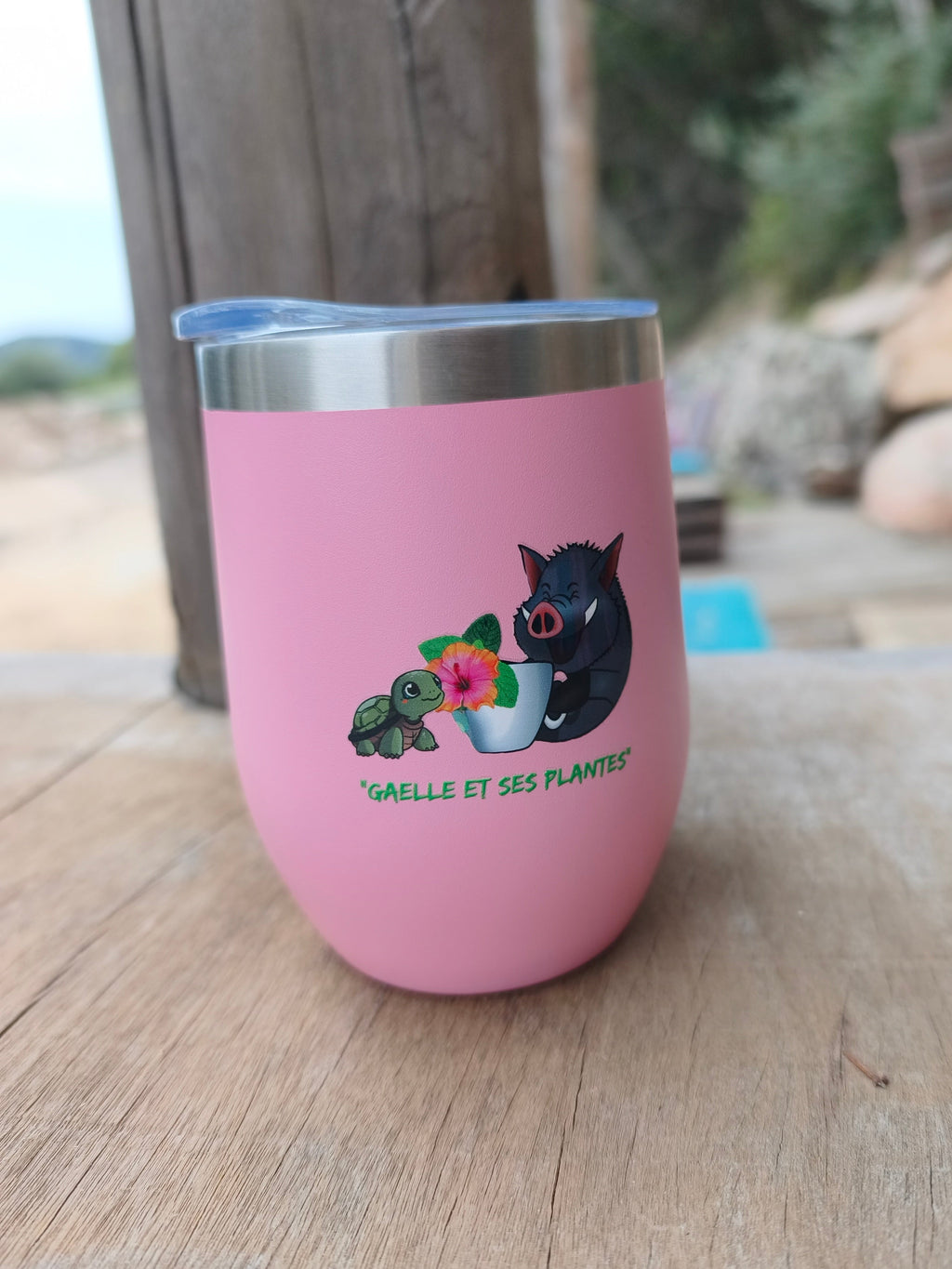 Mug "Rose" Isotherme 350 ml