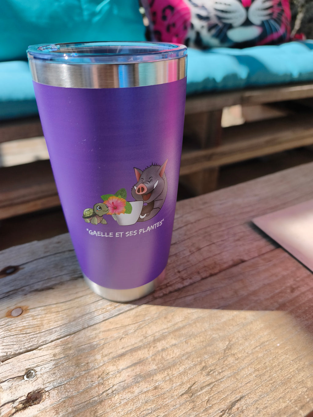 Mug "Violet" Isotherme 500ml