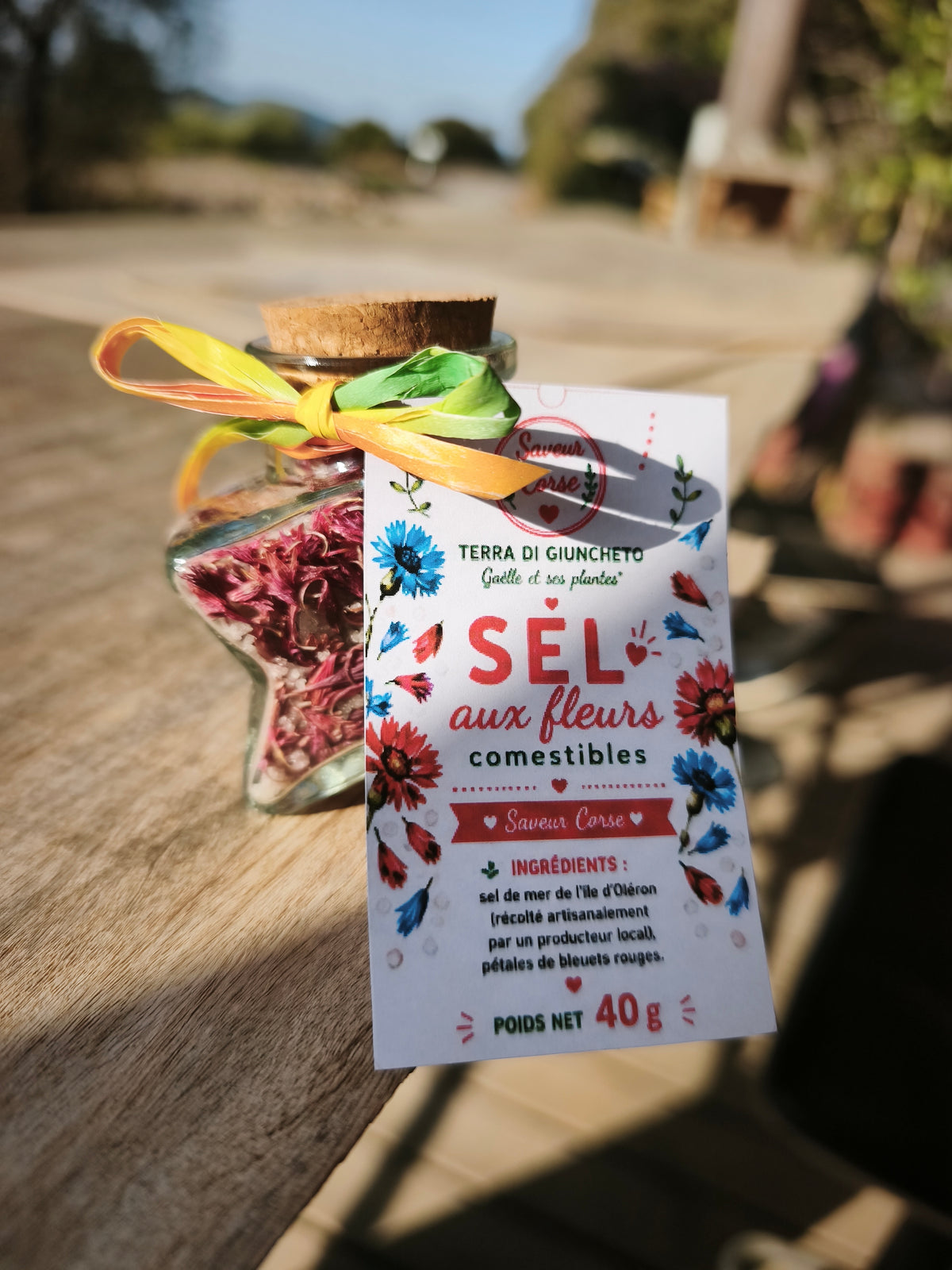 Sel aux fleurs comestibles 🌼
