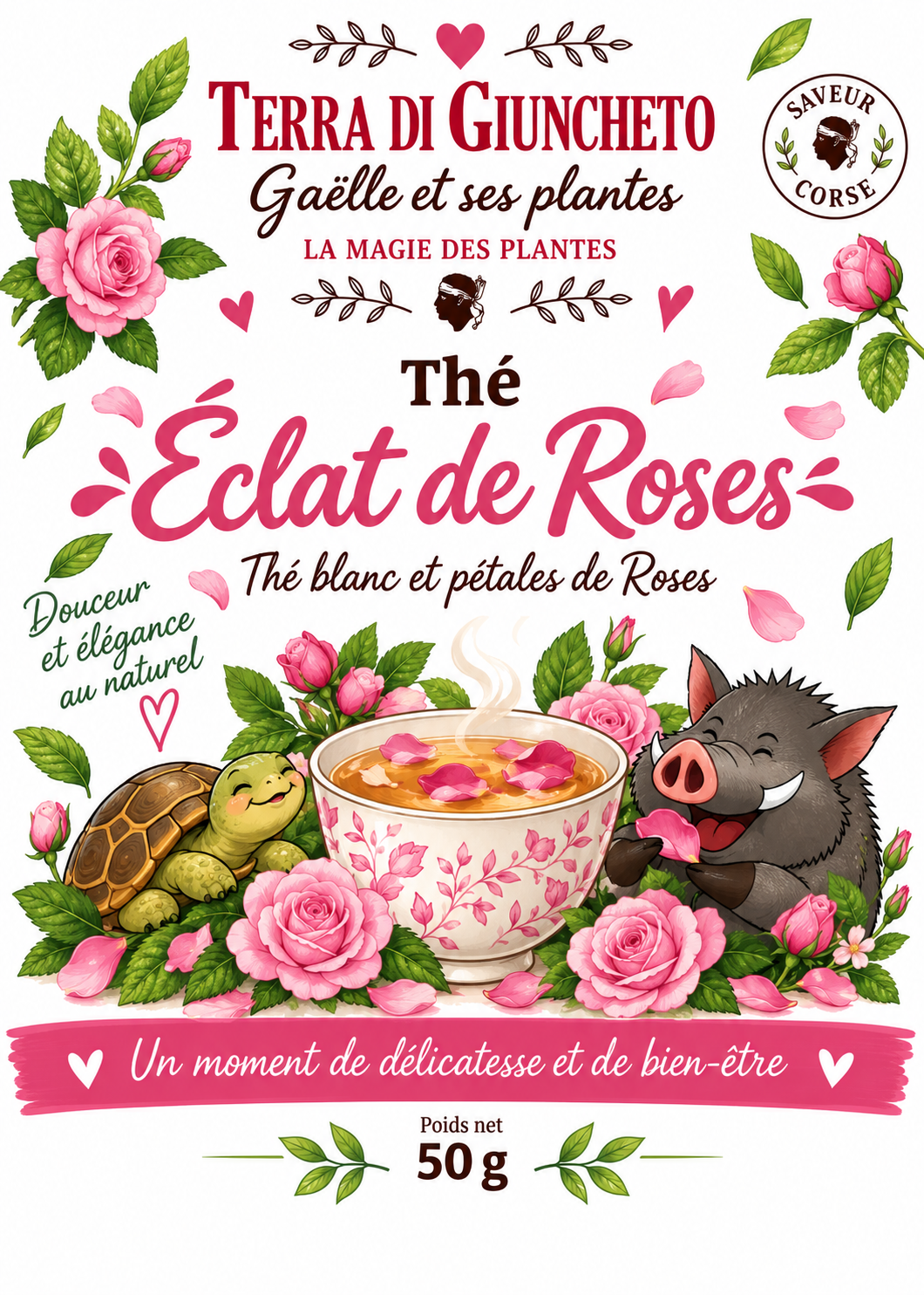 Thé "Eclat de Roses"
