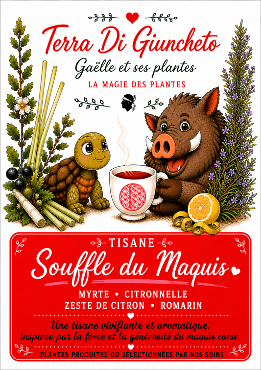 Tisane "Souffle du maquis"